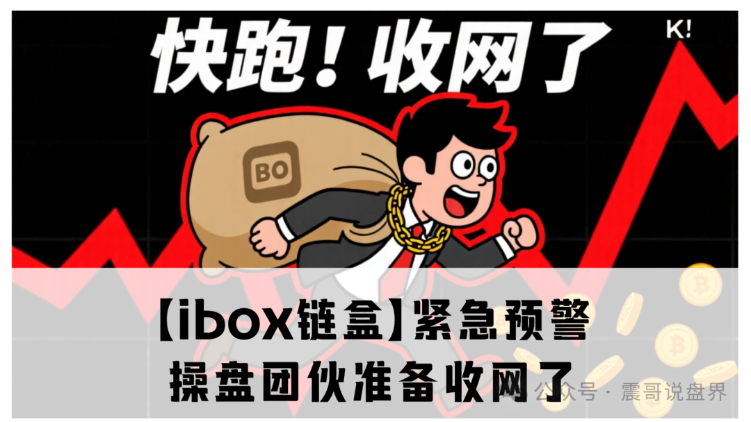 【ibox链盒】紧急预警!操盘团伙准备收网了!维权请准备,震哥律师已就位!