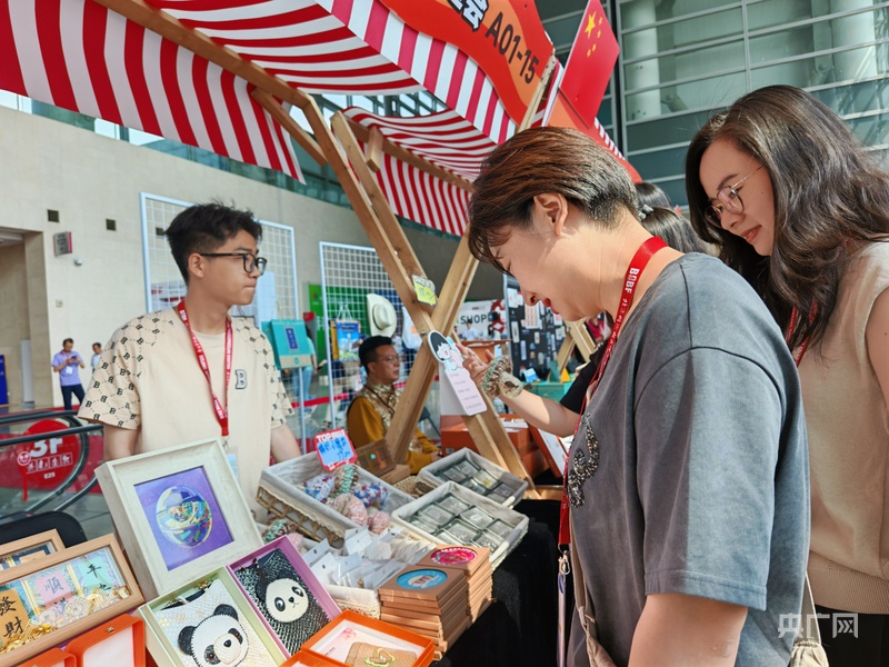 北京图博会上的“特殊”礼物：残疾人公益文创惊艳亮相