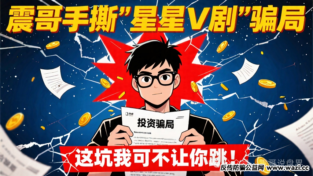 "星星V剧"骗局:这坑我可不让你跳!典型的庞氏骗局。