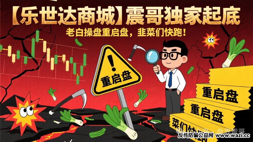 【乐世达商城】老白操盘重启盘,韭菜们快跑!
