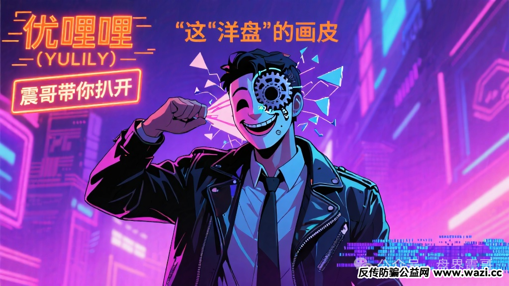 优哩哩(YULILY)：这“洋盘”的画皮，就是分红盘的老套路嘛！