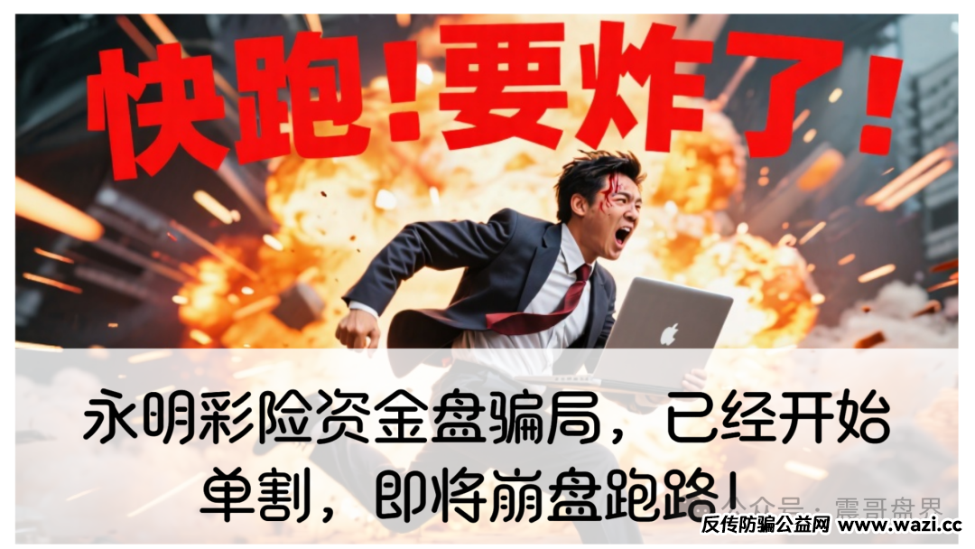 【永明彩险】资金盘骗局，已经开始单割，即将崩盘跑路！