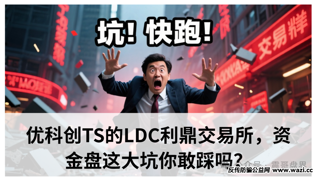 【优科创】TS的LDC利鼎交易所，资金盘这大坑你敢踩吗？