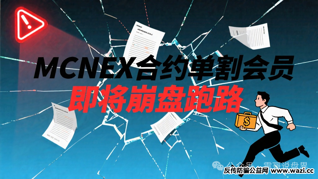 【MCN Global】改名MCNEX合约，单割会员，即将崩盘跑路
