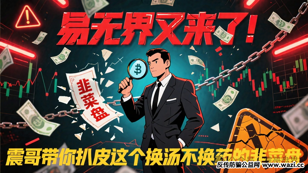 【易无界】资金盘骗局又来了！这个换汤不换药的韭菜盘！
