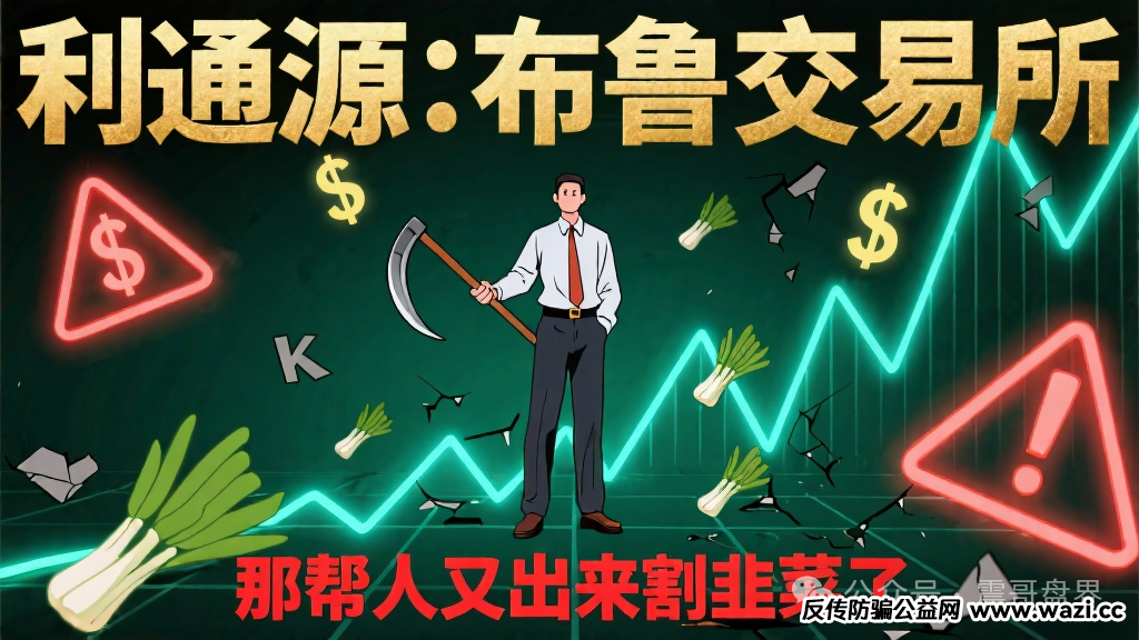 【利通源】资金盘;布鲁交易所那帮人又出来割韭菜了!千万别上当!