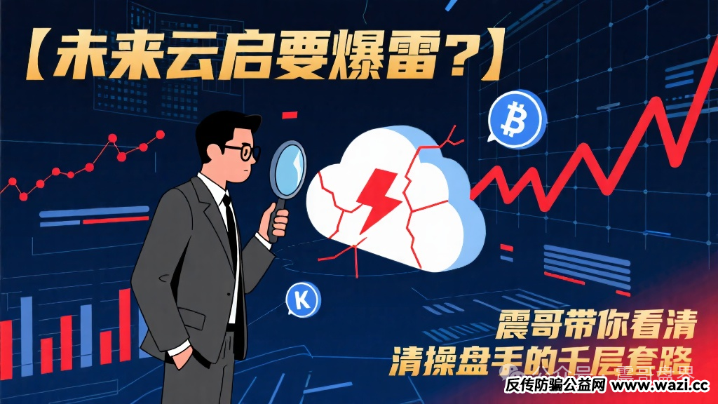 资金盘【未来云启】带你看清操盘手的千层套路，彻头彻尾的庞氏骗局。