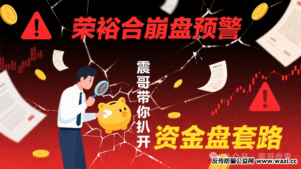 【荣裕合】崩盘预警：就是个披着数字经济外衣的资金盘，专坑贪心的人！