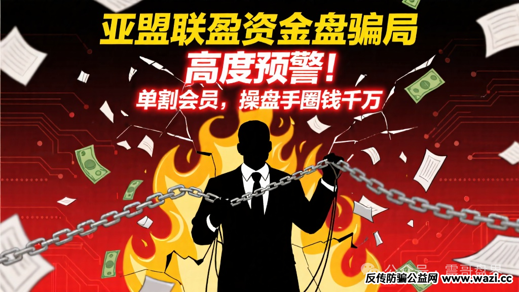 【亚盟联盈】资金盘骗局高度预警，已经单割会员，操盘手圈钱千万！