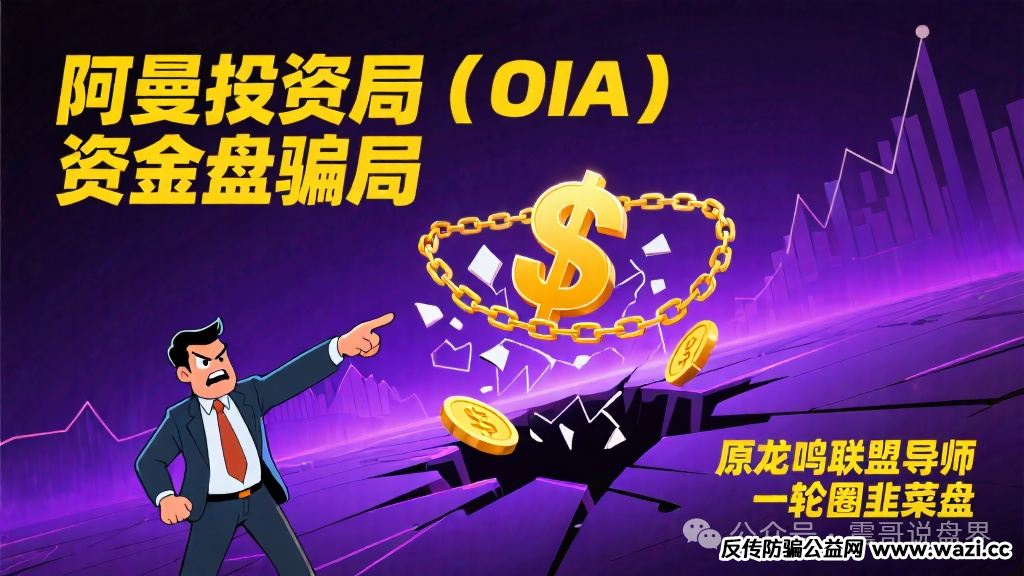 【阿曼投资局（OIA）】资金盘骗局，原龙鸣联盟导师所开，一轮圈韭菜盘！
