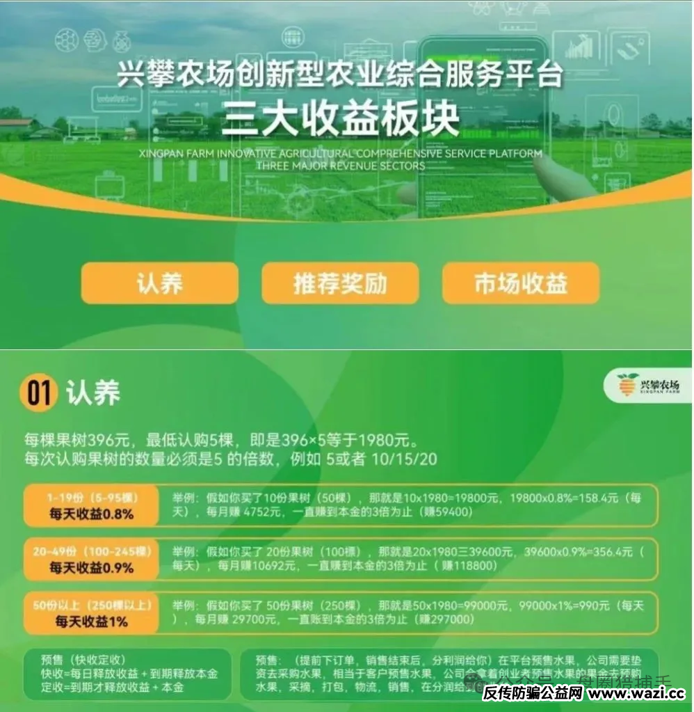 【兴攀农场,凤凰潮,中洲联储,安我股保,MC公链】远离资金盘传销骗局！