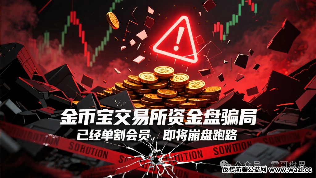 【金币宝交易所】资金盘骗局，已经单割会员，即将崩盘跑路！
