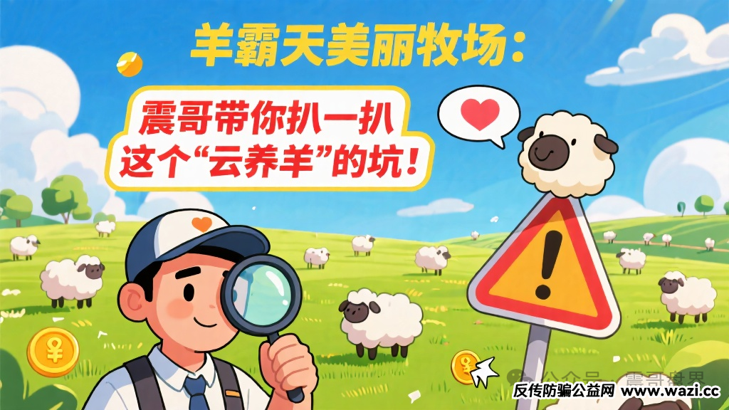 带你扒一扒【羊霸天美丽牧场】这个“云养羊”的坑！