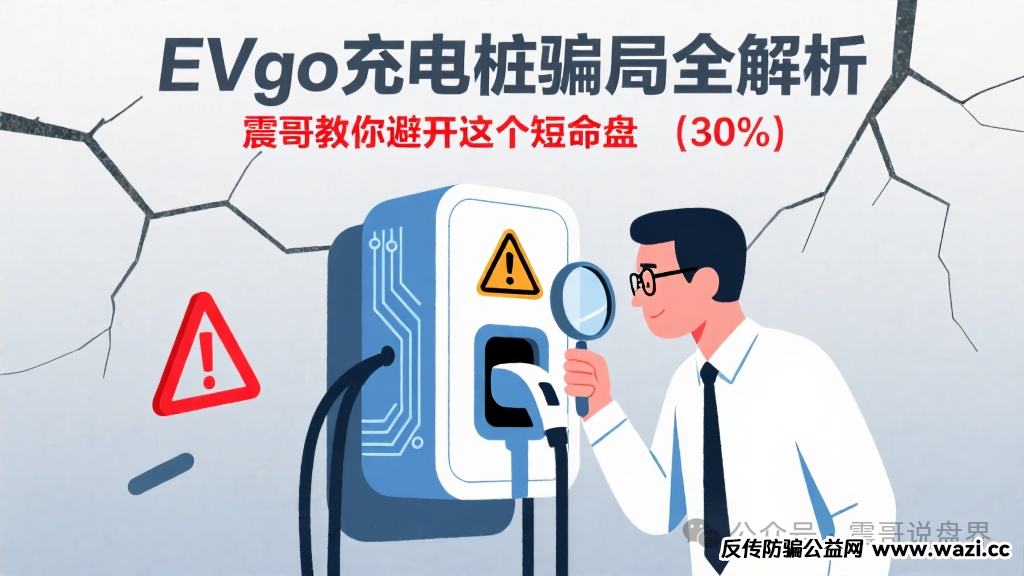 揭秘【EVgo充电桩】骗局全解析:教你避开这个短命盘!
