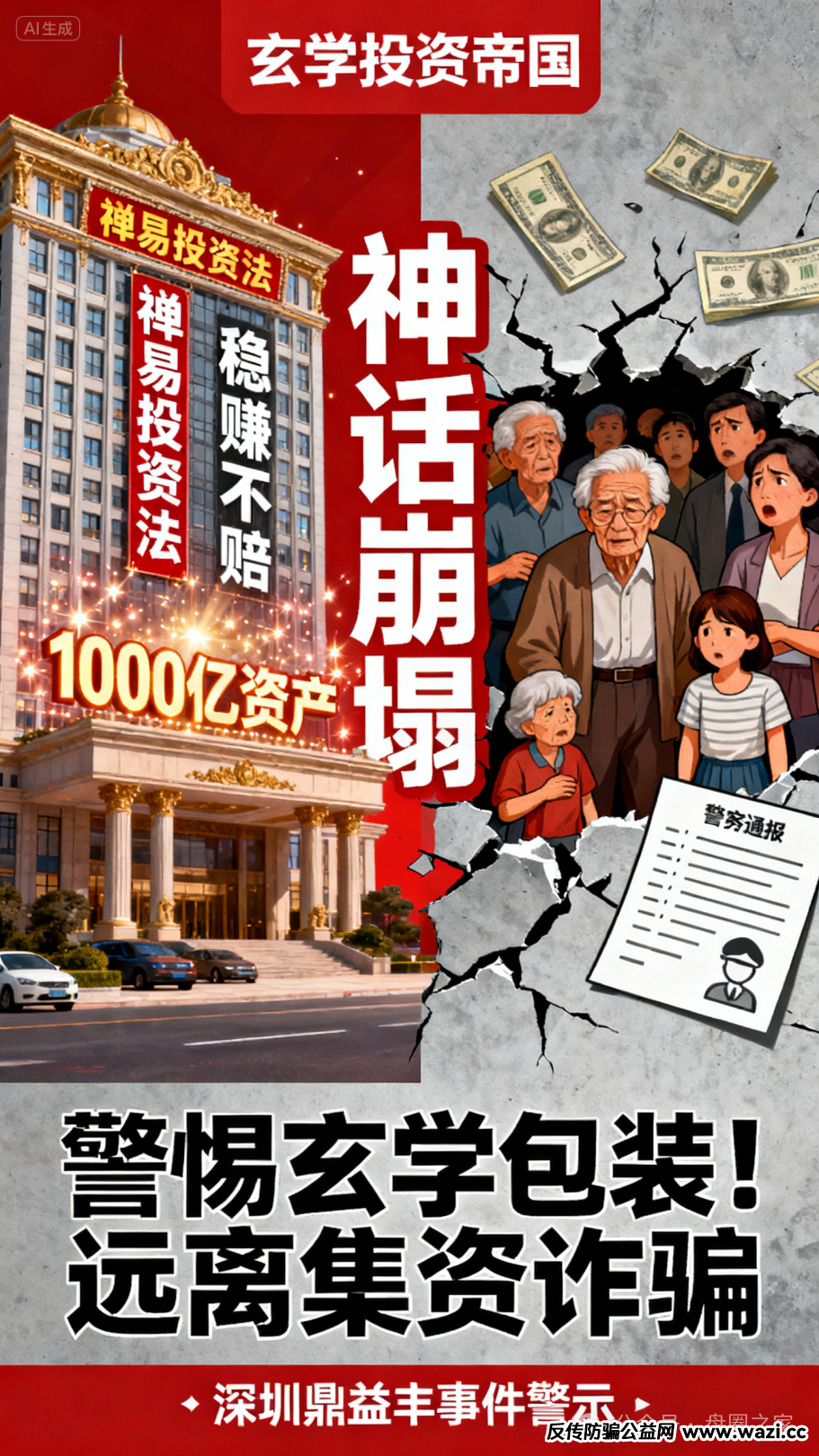 【深圳鼎益丰】暴雷：一场用 “玄学” 包装的千亿骗局，50 万投资者血本无归