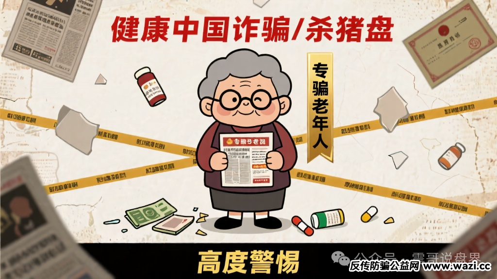 【健康中国】诈骗杀猪盘，专骗老年人，高度警惕！