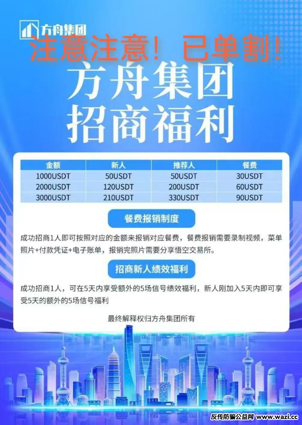 假冒【方舟集团】的杀猪盘骗局高度预警，已开始单割，随时崩盘跑路！
